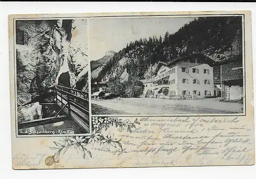 Carte de vue Livre supérieur après tranchée/Coffret 1902