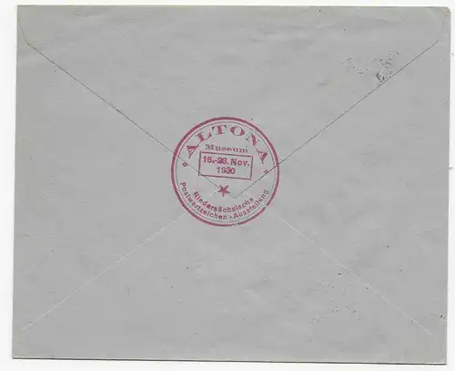 Musée Altona, timbre gratuit 1930 après Lokstedt