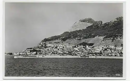 Gibraltar 1920: Ansichtskarte nach Oberschlema