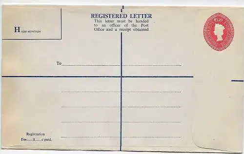 Registered Letter, unused