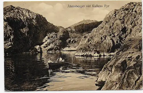 Ansichtskarte Hälsnig fran Kullen 1910 to Berlin