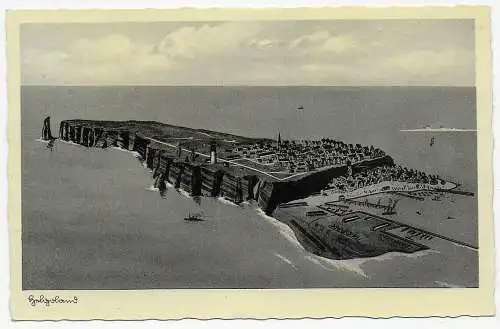 Carte de vue Helgoland 1936.