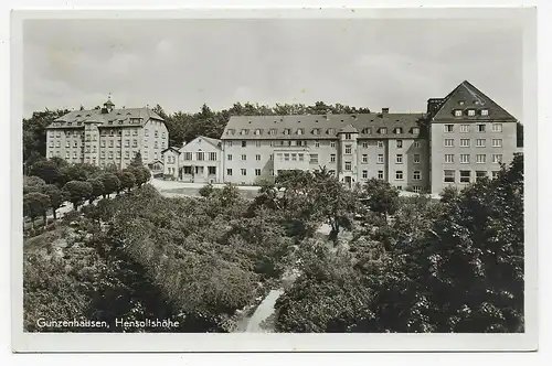 Ansichtskarte Gunzenhausen Hensoltshöhe 1955 nach Fürth