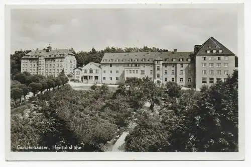 Carte de vue Gunzenhausen Hensoltshöhe 1955 vers Fürth