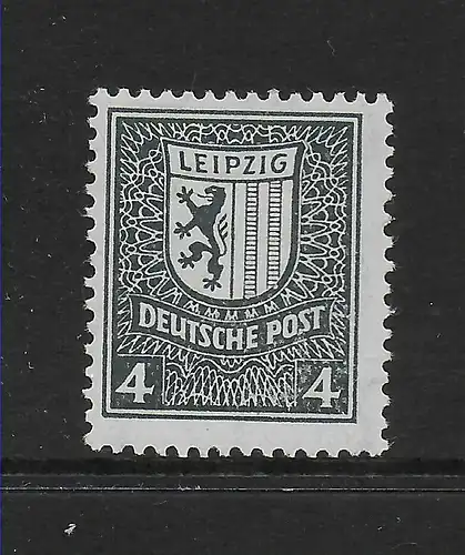 Leipzig MiNr. 151 XI, postfrisch, ** BPP Signatur