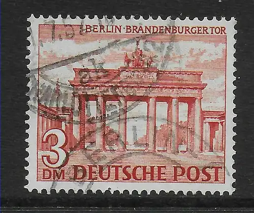 Berlin: MiNr. 59X, gestempelt