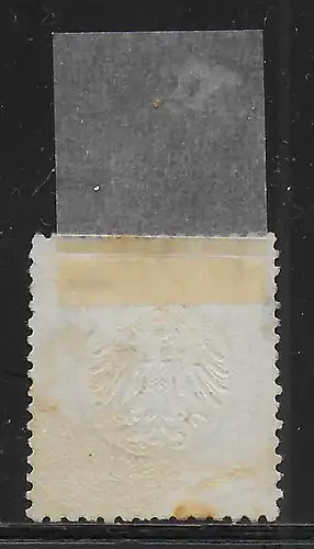 DR: MiNr. 7 mit Originalgummi, Stockflecken, *