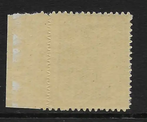 MiNr. 1 B XVI, postfrisch, ** Seitenrand