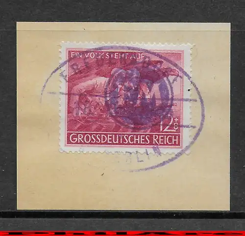 Fredensdorf: gestempeltes Briefstück