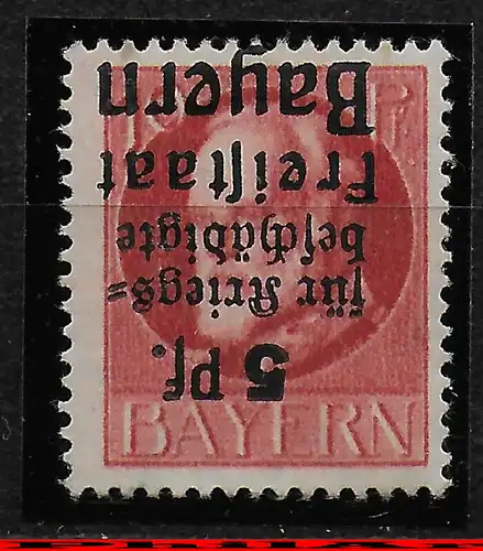 Bayern: MiNr. 173 AK, *