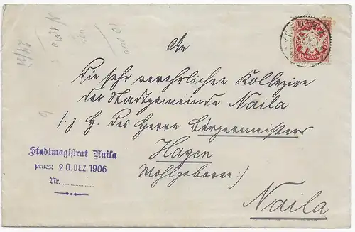 Stadtmagistrat Naila, Regierungspräsident 1906