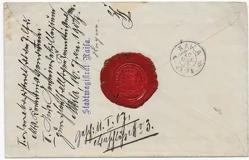 Stadtmagistrat Naila, Regierungspräsident 1906