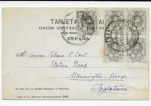 Ansichtskarte Aragon, La Ronda, Musik nach England