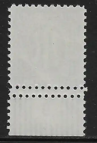 MiNr. 23, postfrisch, ** Unterrand mit Doppelzähnung