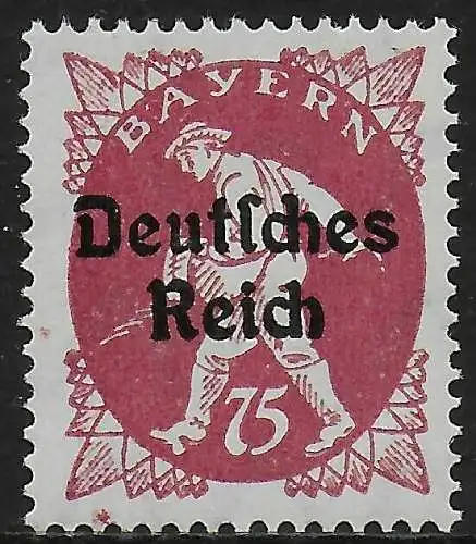 DR: MiNr. 127 P7 I, postfrisch, **, ohne Signatur