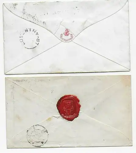 2x covers London Piccadilly and Paris 1869 and 1861