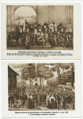 2x Ganzsache Slovakia 1941