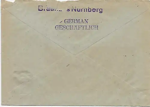 Umschlag: Brauhaus Nürnberg, 