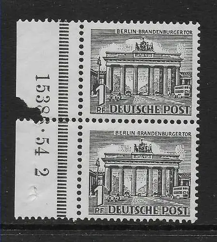 Berlin MiNr. 42 HAN, postfrisch, **, senkrechtes Paar