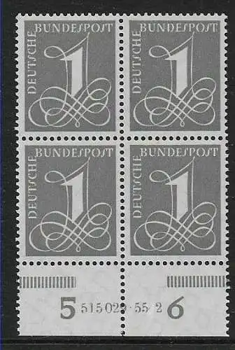 Bund: MiNr. 226 HAN, postfrisch, **