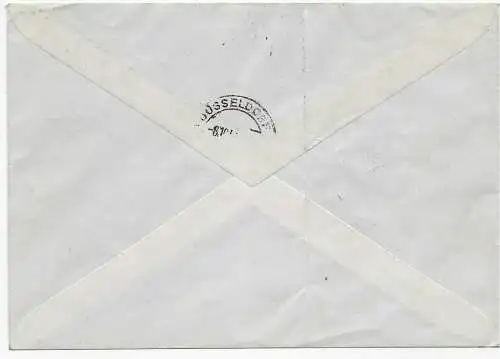 Einschreiben Marburg mit Sonderstempel Pettau nach Düsseldorf, 1941