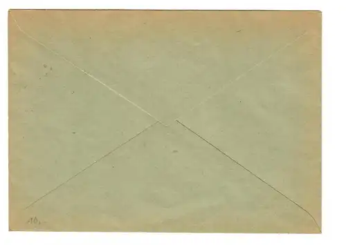 Propaganda Sonderstempel, Absender Rüstungsministerium Speer, 1945, WHW