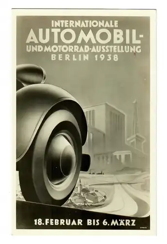 Internationale Automobil- und Motorrad-Ausstellung, Berlin 1938, Sonderstempel