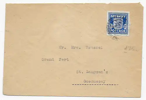 Brief von Guernsey 