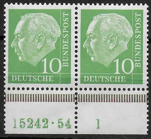 HAN Nummer, **, postfrisch