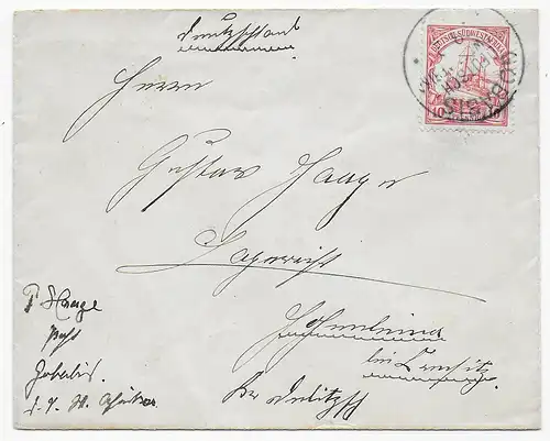 DSWA Brief aus Gobabis