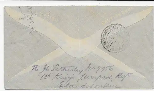 British Field post to Ceylon, 1901