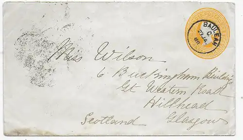 Bauleah 1888 nach Hillhead, Scotland