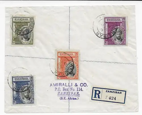 Inscription Zanzibar: 'Serbier'