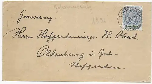 Johannesburg Transvaal, 1896 nach Oldenburg, Hofgarteninspektor