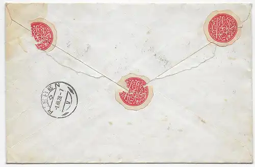 Brief aus Stamboul nach Riehen/CH, 1928