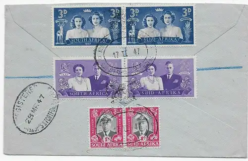 Pretoria Registered 1947 to England