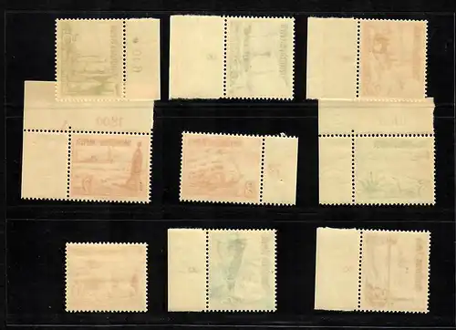 DR: MiNr. 651-659, postfrisch, **