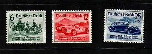 DR: MiNr. 686-688, postfrisch, **