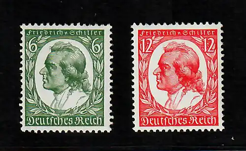 DR: MiNr. 554-555, postfrisch, **