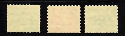 DR: MiNr. 695-697, postfrisch, **