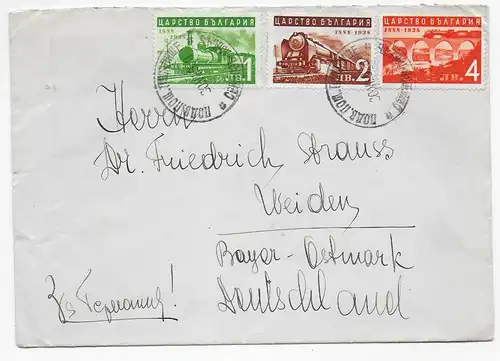 Brief aus Swischtow 1939 nach Weiden