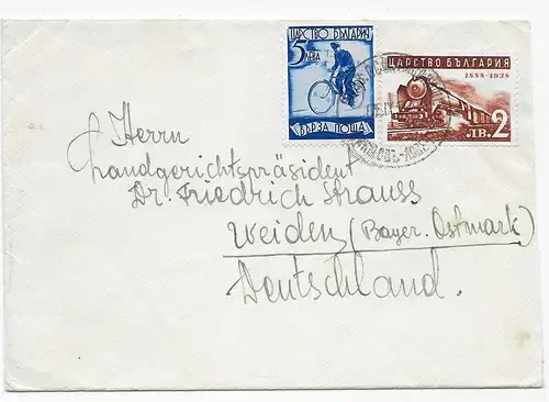 Brief aus Swischtow nach Weiden