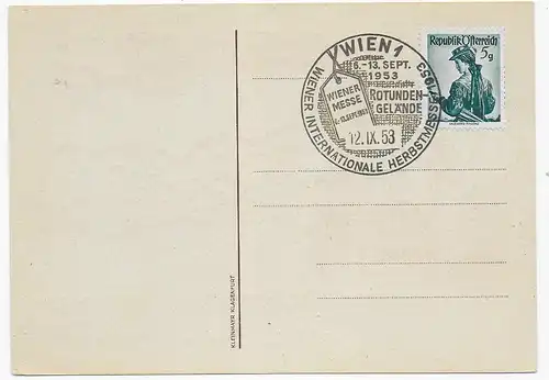 Kärntner Briefmarkensammler Verein Klagenfurt, 1948, Wien 1953 Herbstmesse