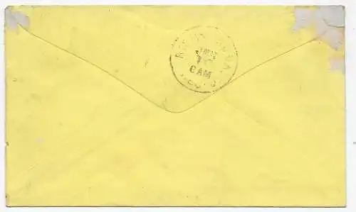 Post office business, Registered business, Augusta to Richmond VA