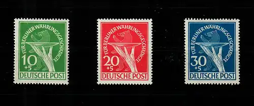 Berlin: MiNr. 68-70, postfrisch, **