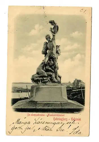 Helsinki Carte de visite 1901. •