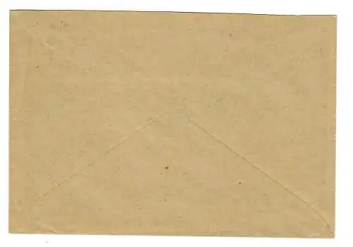 Lettre de Leuna avec impression, d'après Erfurt, 1937