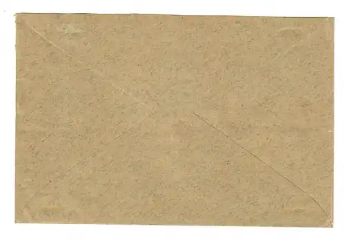 Brief aus Leuna mit Zusammendruck, nach Erfurt, 1934, Baugeschäft