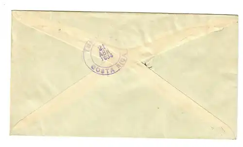 Grecia to Turrialba, 1934