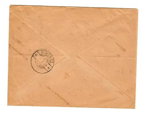 Brief aus Vääksyn Kanava, 1920 nach Korsnas